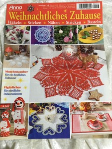 Anna Special A 243 Weihnachtliches Zuhause Hakeln Stricken Nahen