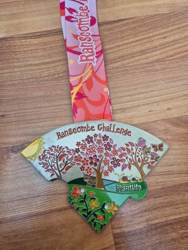 RANSCOMBE AUTUMN CHALLENGE 2017 ULTRA MARATHON 50K RUNNING MEDAL ATHLETICS RARE - Picture 2 of 6