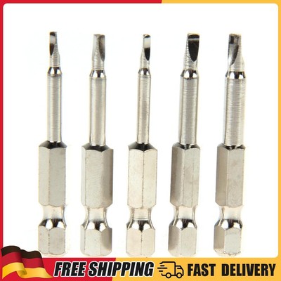 5Pcs/Set Magnetic Triangle Head Screwdriver Bits S2 Steel 1/4 Hex Shank50mm