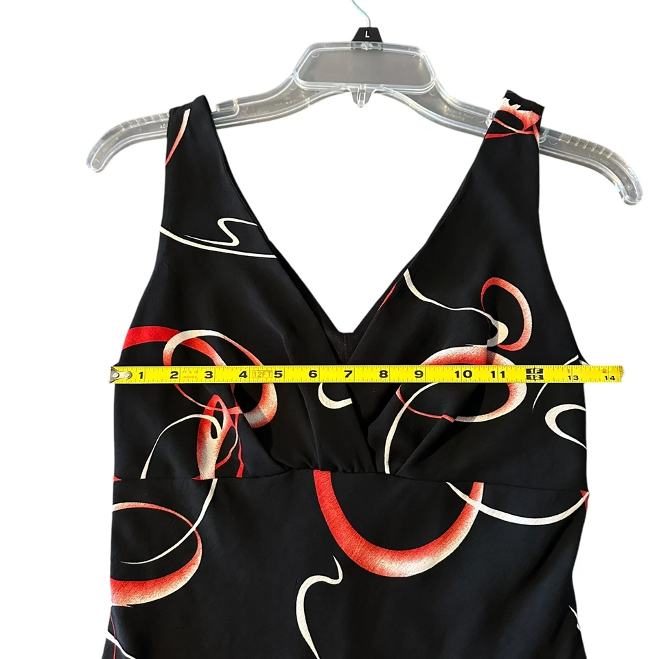 Vestido Luly K Nueva York Vintage Años 90 Y2K Poliéster Baile de graduación Fiesta Formal Talla S Retro Años 70 Foto 4 de 4