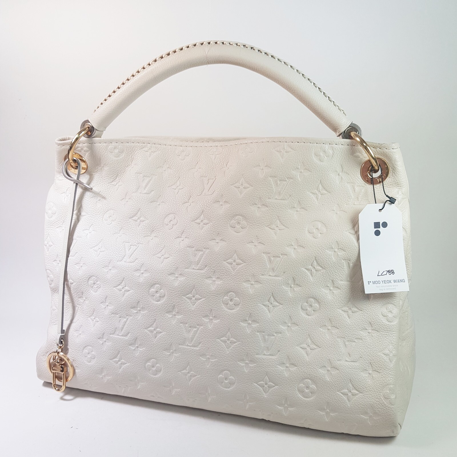 louis vuitton empreinte artsy mm neige