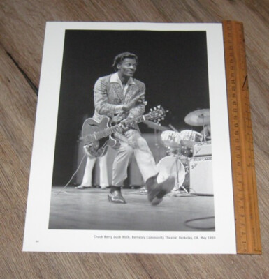 THE 70s SIXTIES Chuck Berry original ONE page PHOTO + text | eBay