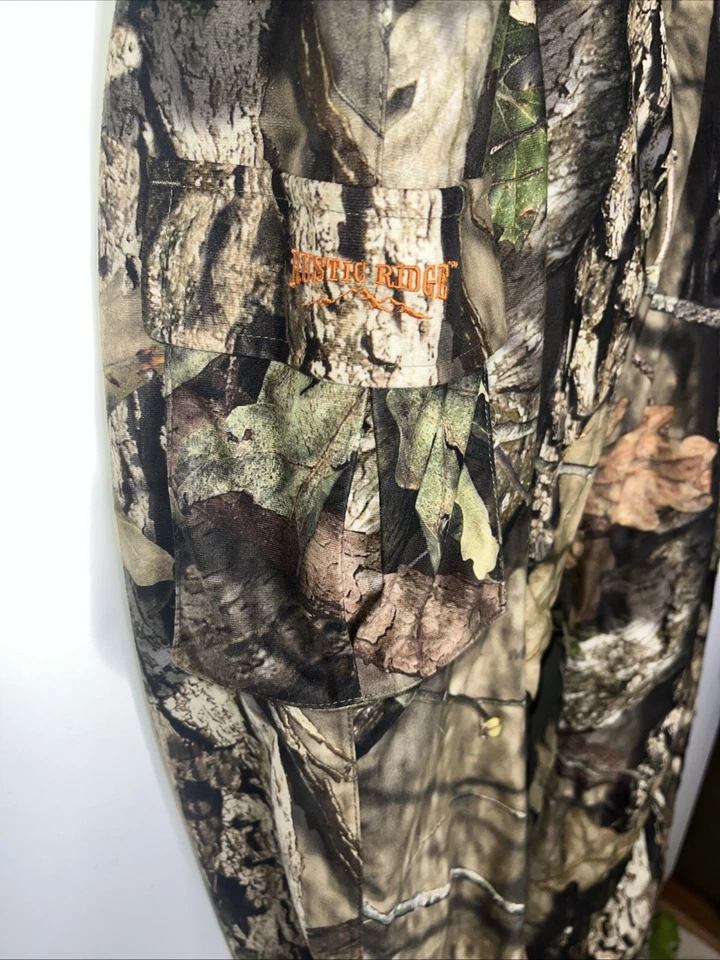 Pantalones de pesca de caza forrados de lana camuflaje roble musgo para hombre Rustic Ridge XL Foto 3 de 4