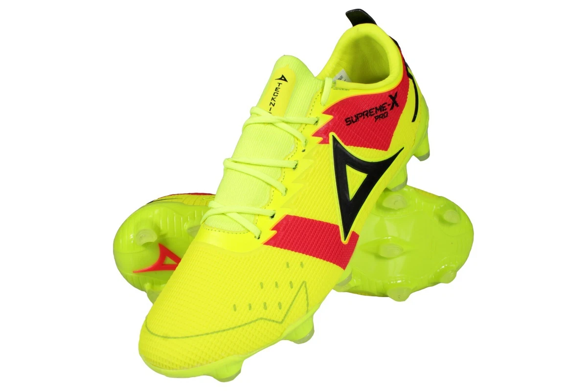 Pirma Brasil Men's Soccer Cleats Supreme-X Pro Yellow Profesional Soccer  Cleats