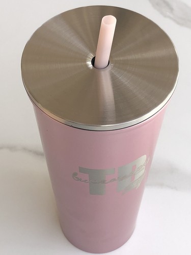 Great American Products NFL Tampa Bay Buccaneers 24oz Pinkish Tumbler Mug /Cup - Picture 3 of 7