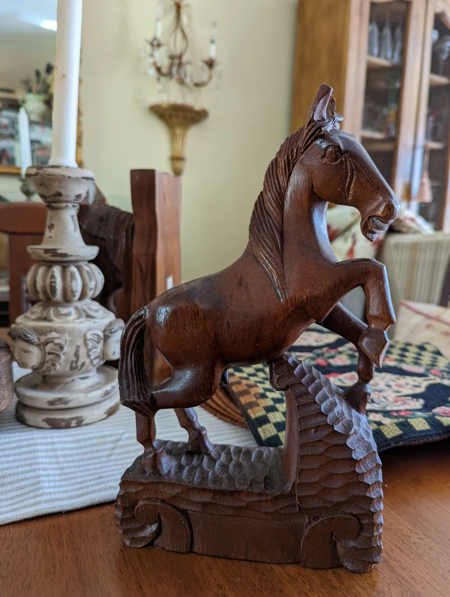 9+ Wood Carved Horse