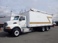 2008 sterling LT8500 26 Foot Cube Van With Bucket and Airbrakes (mobile steam pressure washing truck