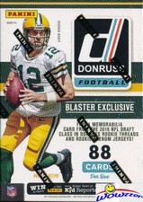 2016 Donruss Football EXCLUSIVE Factory Sealed Blaster Box-MEMORABILIA Card !