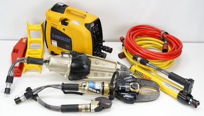 Weber Rescue Rettungssatz  / Rescue Set V-Ecosilent, Hydraulic Pump leaks fluid