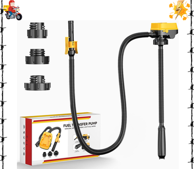 #ad Cordless Fuel Transfer Pump with Auto Stop 3.2 GPM Flow Portable Fuel Pump $137.90