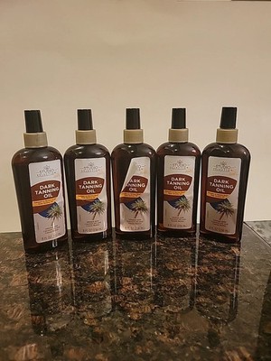 Studio Selection Dark Tanning Oil 8oz Compare To Banana Boat New PACK OF 5 NEW