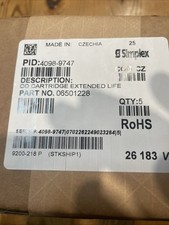 Simplex 4098-9747 Co Replacement Cartridge  corc. New unopened box of 5
