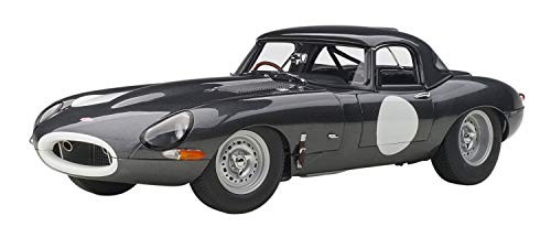 AUTOart 1/18 Jaguar Облегченный E-type Темно-серый Готовый продукт-модель автомобиля