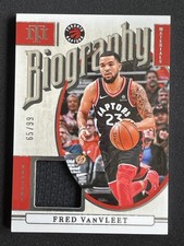 Fred Vanvleet 2024-25 Panini National Treasures Biography Jersey /99 #BM-FVV