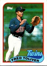 Fred Toliver Topps - Rediscover Topps 1989 Topps Stamped Buybacks Bronze 623 NM