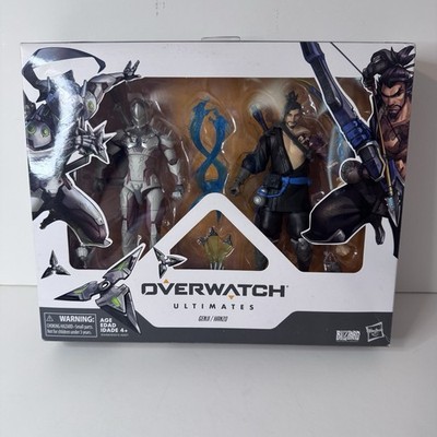 Hasbro Overwatch Ultimates Series Genji Hanzo Action Figure Set  NEW