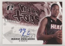 2008-09 Upper Deck Radiance Name Tag Mario Chalmers #NT-MC Patch Auto Tag 0sc