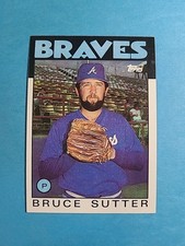 Bruce Sutter 1986 Topps Baseball Card # 620 J8693