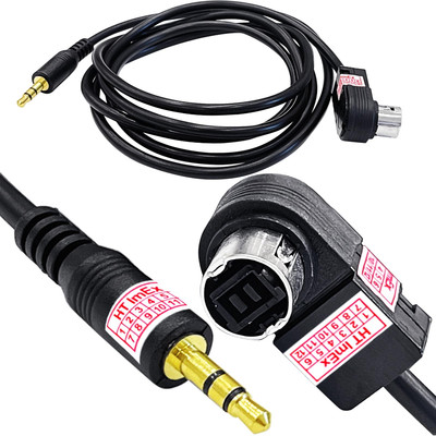 Adapter passend für ALPINE AI-NET JVC 3,5mm Klinke Aux UniLink anschluss Kabel