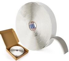 ADHES Gray Premium Butyl Sealant Tape 1 Inch x 30 Ft x 1/8 Inch RV Marine