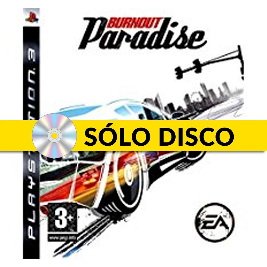 BURNOUT PARADISE DE CRITERION GAMES PARA LA SONY PS3 USADO EN BUEN ESTADO