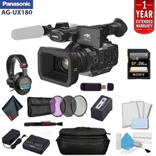 Panasonic AG-UX180 4K Premium Professional Camcorder Bundle 7