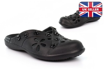 Mädchen Flip Flops Pool Sandalen Strandsandalen Mädchen Sliders Pantoletten Diamante Flower
