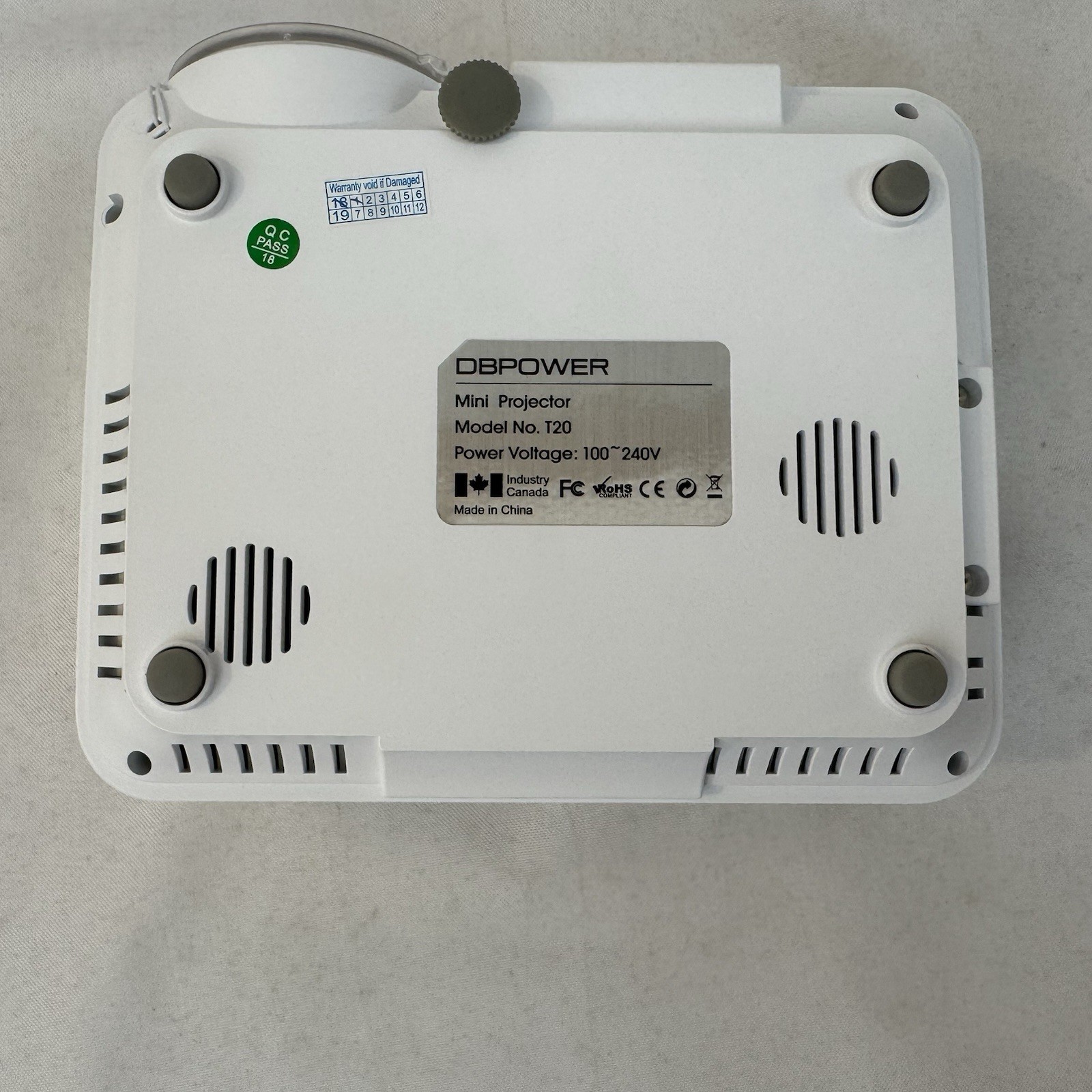 DBPower T20 Home Theater Digital Mini Projector 1080p HDMI USB SD Fast Ship