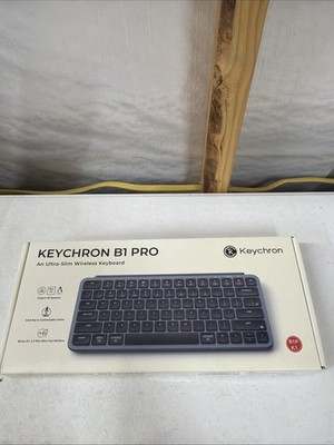 Keychron B1 Pro Ultra Slim 2.4G Wireless Keyboard - for Windows & Mac