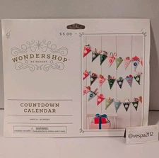 Target Bullseye Playground Christmas Countdown Fillable Garland Banner Craft 