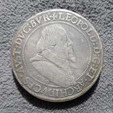 1 Thaler 1620 Austria Upper Alsace Austrian States Coin KM# 256