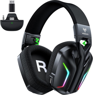 WESEARY Wireless Gaming Headset for Xbox Series X|S, Xbox One, PS5, PS4, PC, Mac