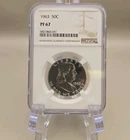 1963 50c Silver Half Dollar - NGC PF67