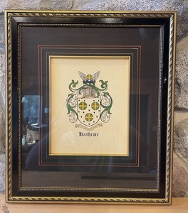 Coat Of Arms Surname Hathcote