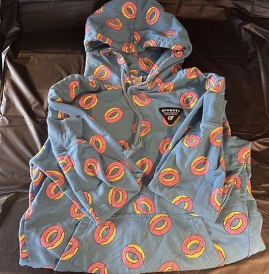 OFWGKTA Odd Future OF All Over Print Hoodie Size Medium