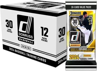 PLEASE READ: 2024 PANINI DONRUSS BASEBALL 1 BOX BREAK ~ NEW YORK METS