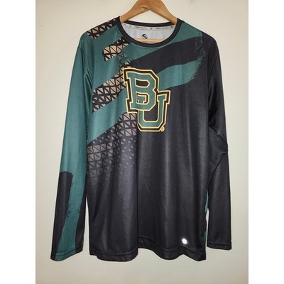Baylor Bears Men's Prosphere Long Sleeve Polyester Shirt Pullover Large