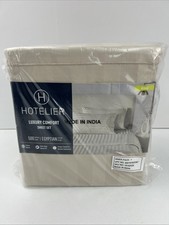 Hotelier Luxury Comfort Sheet Set - 500 Thread Count- Beige- King