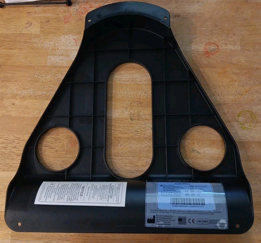 Oakworks Prone Pillow Professional Massage/Medical Positioning SupportNo Cushion