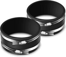 Therwen 2 Pcs 6 Inch Dust Control Flex Cuff with As Shown in the Picture 