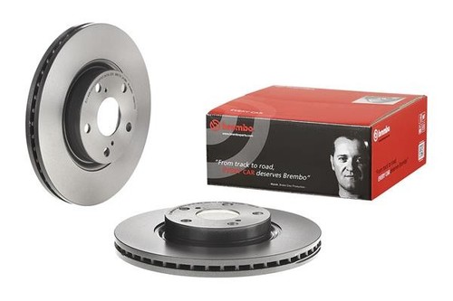 2x BRAKE DISC 09.9817.31 FOR TOYOTA AVENSIS 2AD-FHV/FTV 2.2L 4cyl AVENSIS - Picture 3 of 7