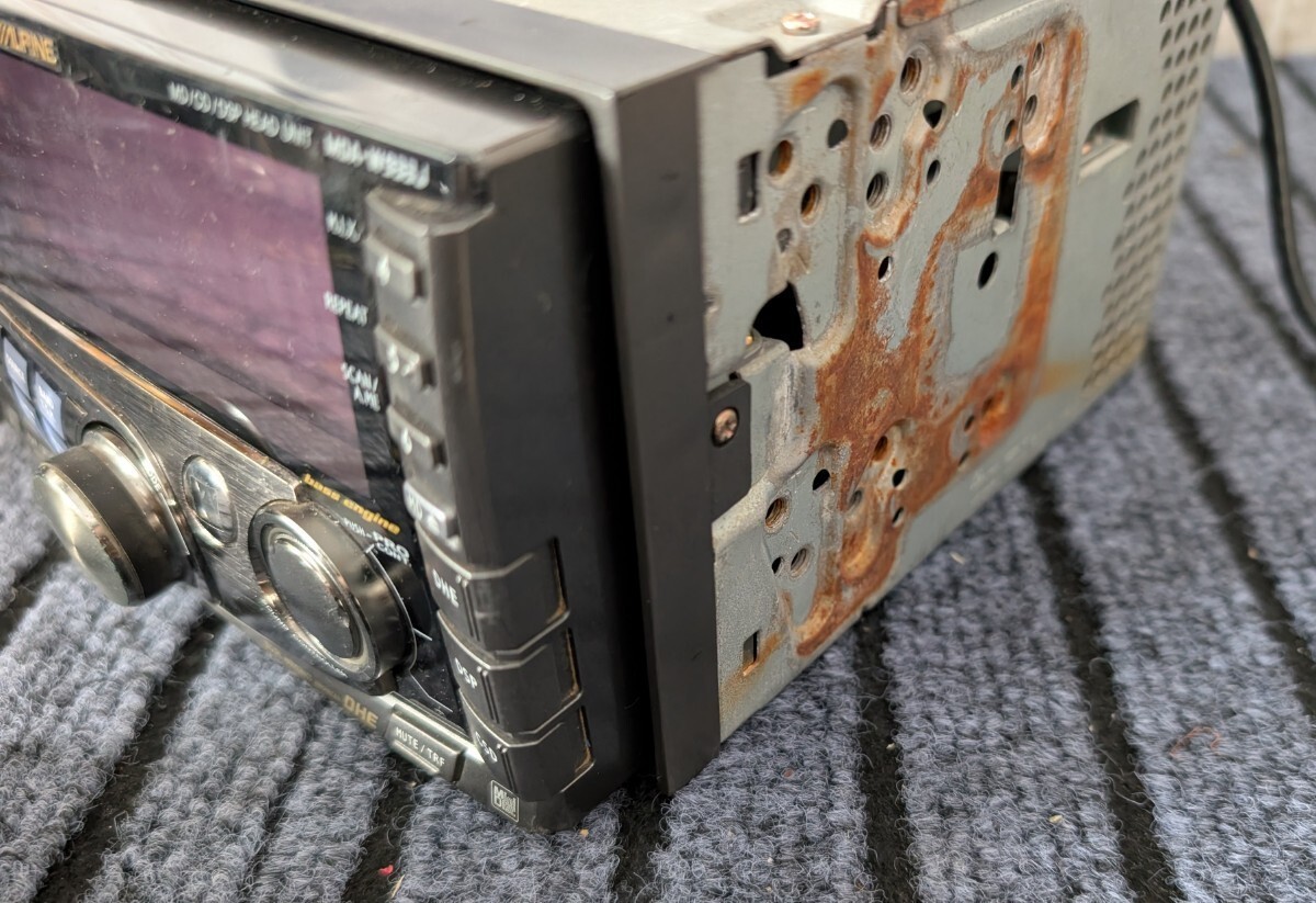 Alpine MDA-W933J 2DIN Car Audio MD CD Receiver DSP Ai-NET Tested