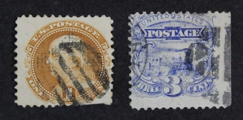 CKStamps: US Stamps Collection Scott#112 114 Pictorial Used