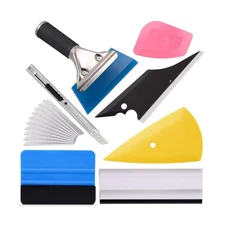 EHDIS Vinyl Wrap Tool Window Tint Kit 7 Pieces Vehicle Tinting Tools Car Glas...