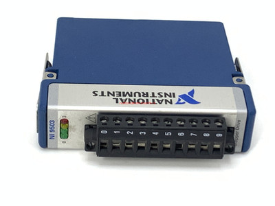 National Instruments NI-9503 Stepper Motor Drive Module Test passed spot