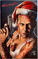 Jonathan Uribe Die Hard Art Book - Signed Limited Edition Spot Foil w/COA