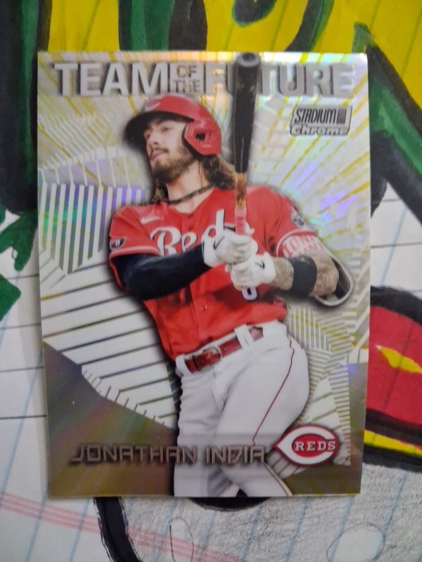 2022 Topps Stadium Club Chrome - Team of the Future Jonathan India #TOF-5...