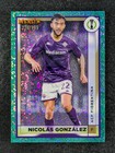 2022-23 Topps Merlin Chrome UEFA NICOLAS GONZALEZ 124/199 Aqua Speckle SP #5