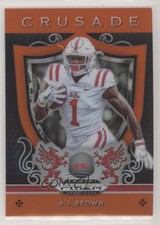 2019 Panini Prizm Draft Crusade Orange Prizm AJ Brown #5 7zf