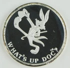 1990 Bugs Bunny 50th Anniv Looney Tunes 1 Oz 999 Silver Round Imp Proof C4231